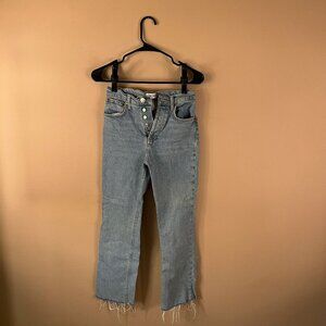 Zara Blue Light Wash Jeans